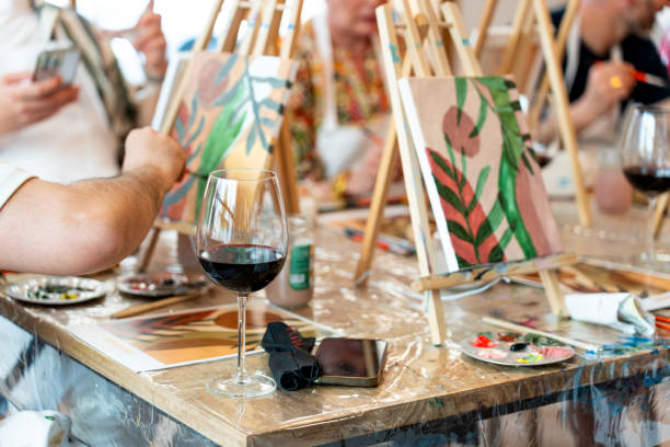 paint and sip classes